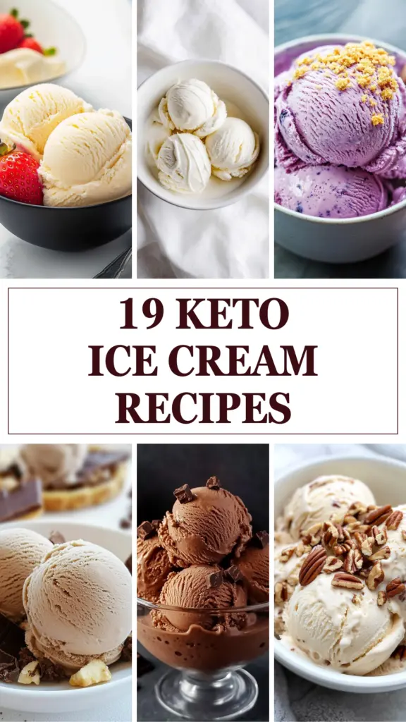 19 Keto Ice Cream Recipes