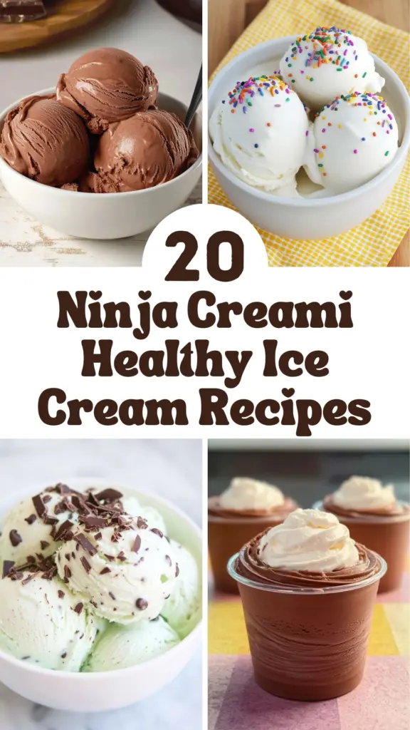 20 Ninja Creami Healthy Ice Cream Recipes 20 Ninja Creami Healthy Ice Cream Recipes