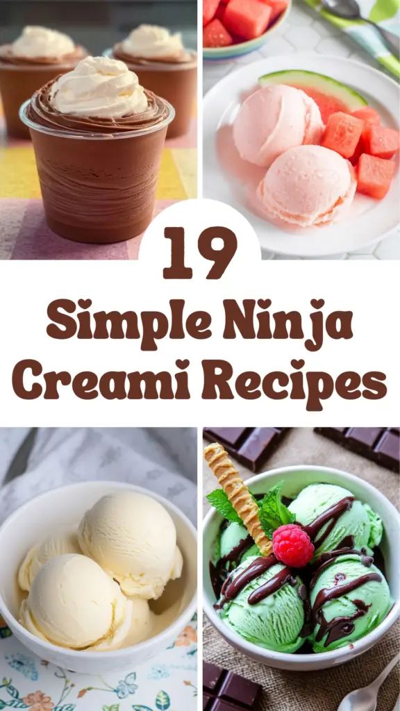 19 Simple Ninja Creami Recipes