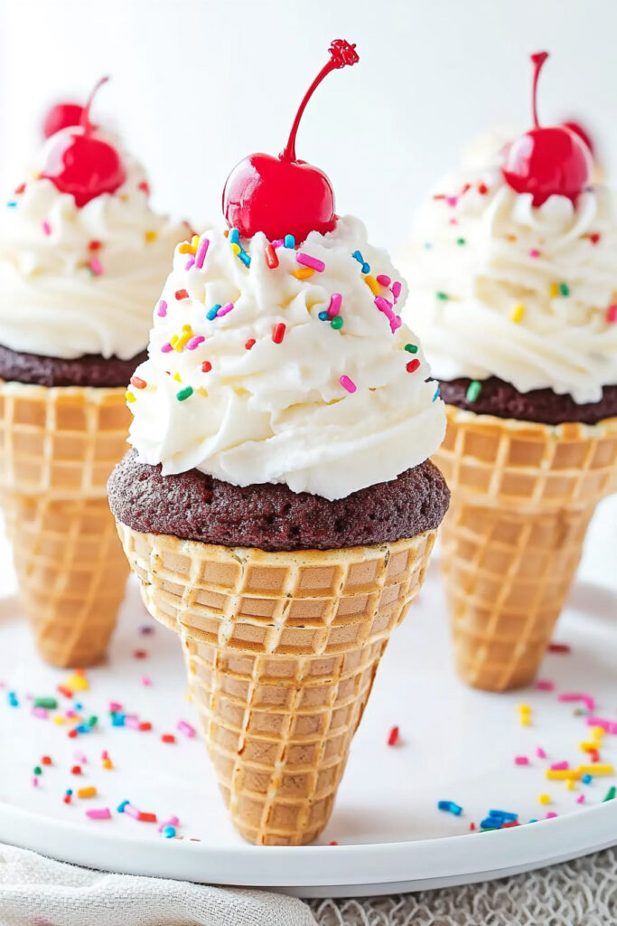 Ice Cream Cone Cupcake