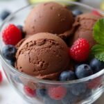 Creamy Chocolate Avocado Ice Cream