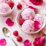 Raspberry Rose Ice Cream