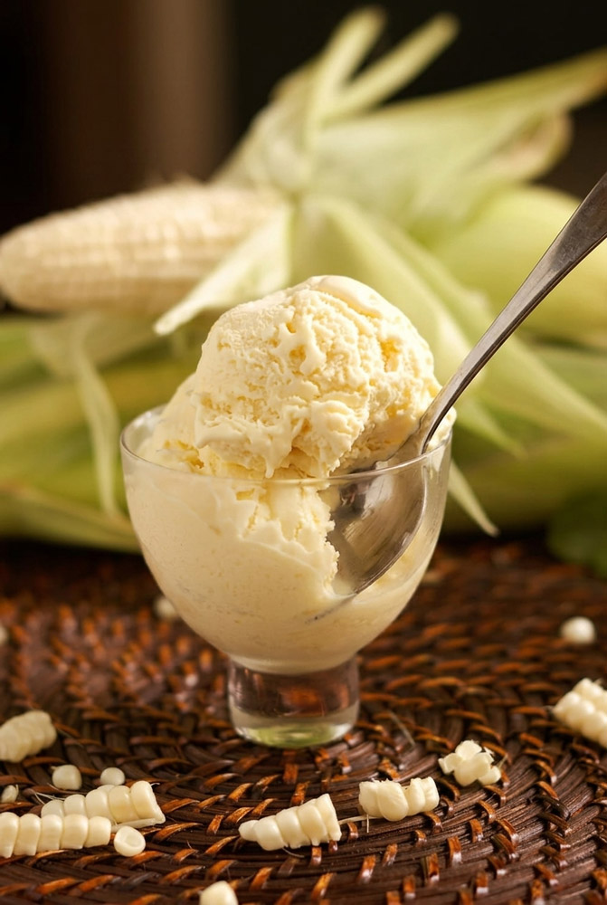 Prepare Sweet Corn Ice Cream