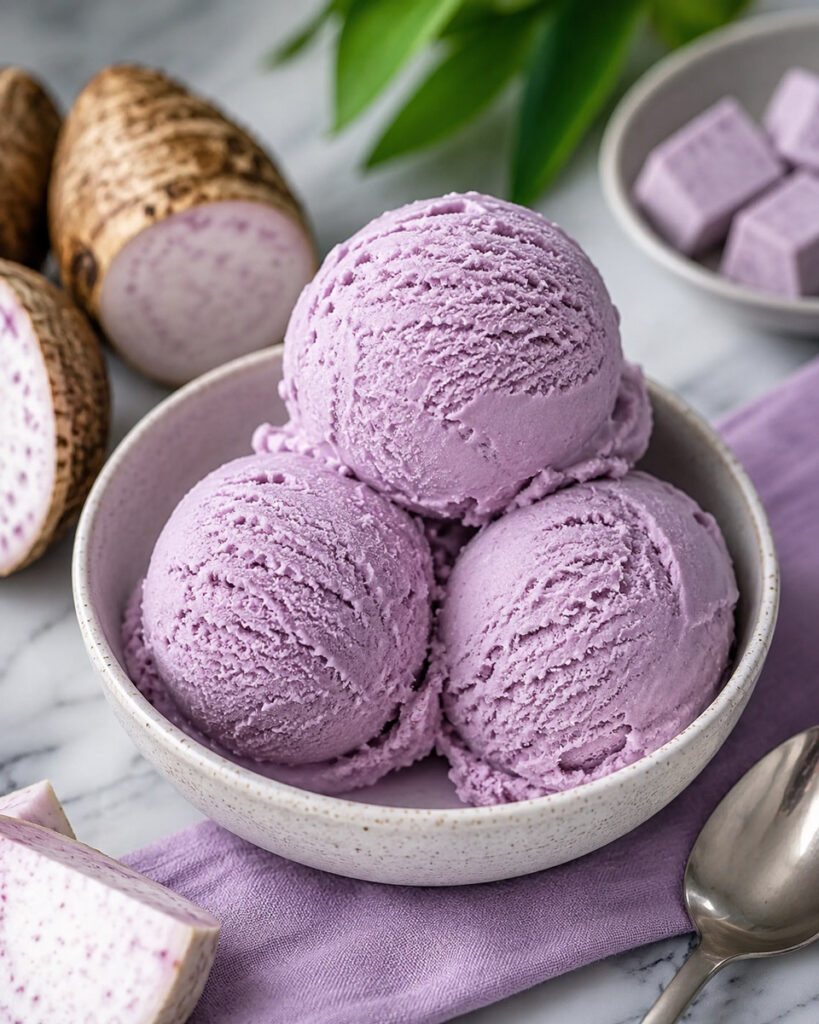 Taro Ice Cream Recipe