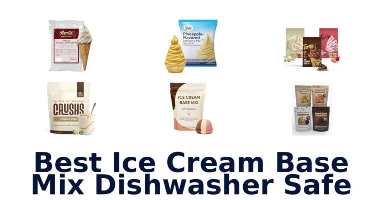 Best Ice Cream Base Mix Dishwasher Safe