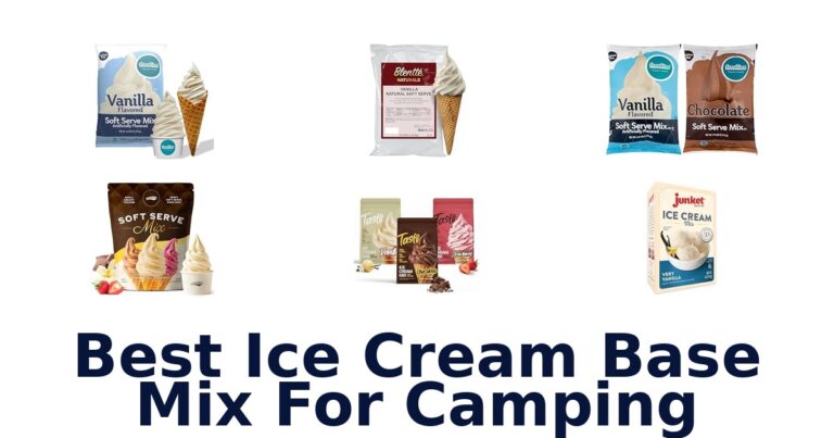 Best Ice Cream Base Mix For Camping