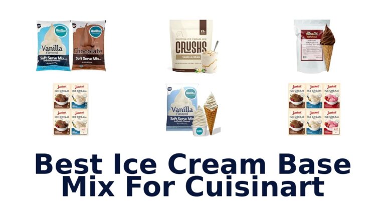 Best Ice Cream Base Mix For Cuisinart Best Ice Cream Base Mix For Cuisinart