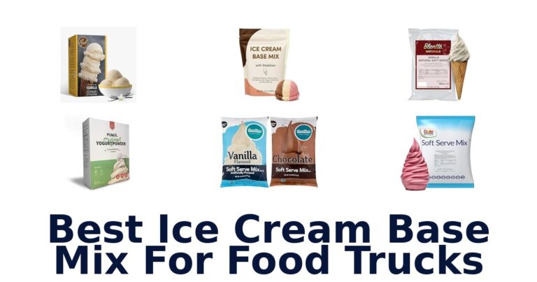 Best Ice Cream Base Mix For Food Trucks