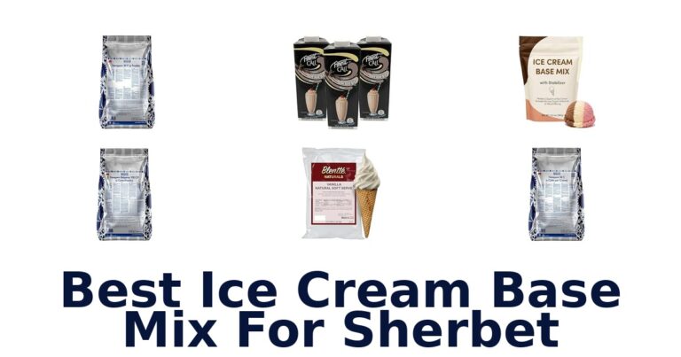 Best Ice Cream Base Mix For Sherbet