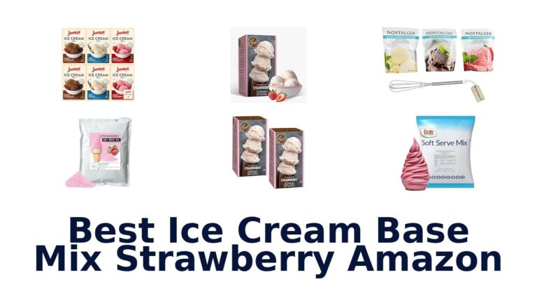 Best Ice Cream Base Mix Strawberry Amazon