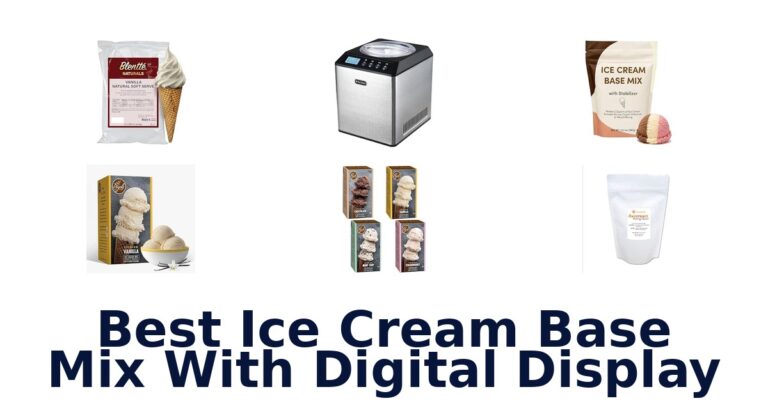 Best Ice Cream Base Mix With Digital Display