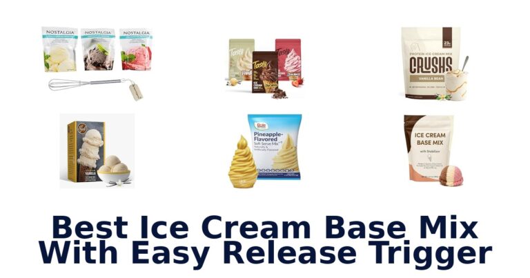 Best Ice Cream Base Mix With Easy Release Trigger