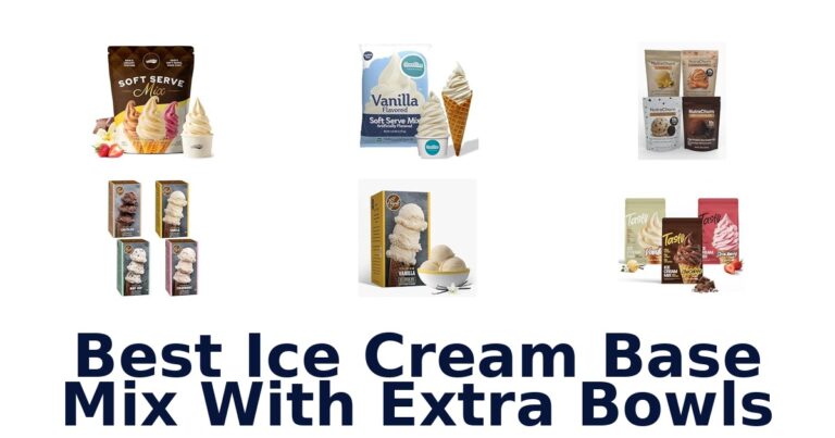 Best Ice Cream Base Mix With Extra Bowls Best Ice Cream Base Mix With Extra Bowls