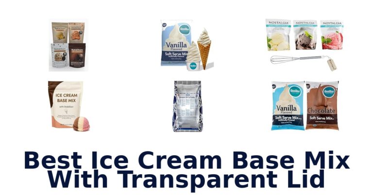 Best Ice Cream Base Mix With Transparent Lid Best Ice Cream Base Mix With Transparent Lid