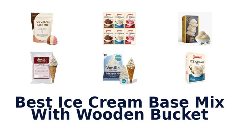 Best Ice Cream Base Mix With Wooden Bucket Best Ice Cream Base Mix With Wooden Bucket