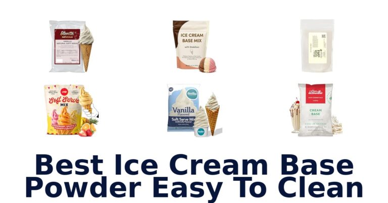 Best Ice Cream Base Powder Easy To Clean