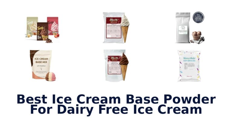 Best Ice Cream Base Powder For Dairy Free Ice Cream