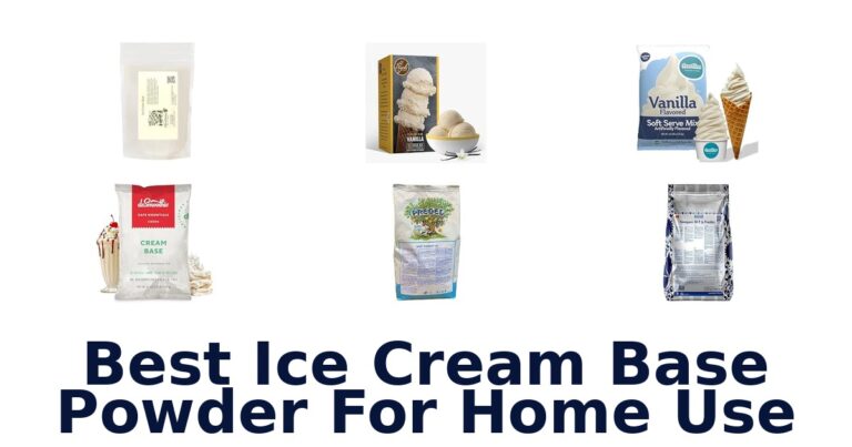 Best Ice Cream Base Powder For Home Use