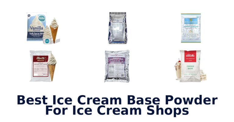 Best Ice Cream Base Powder For Ice Cream Shops