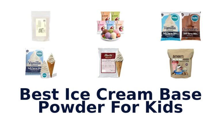 Best Ice Cream Base Powder For Kids