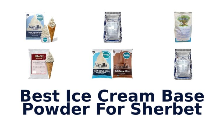 Best Ice Cream Base Powder For Sherbet