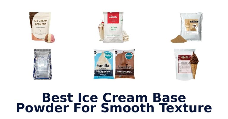 Best Ice Cream Base Powder For Smooth Texture