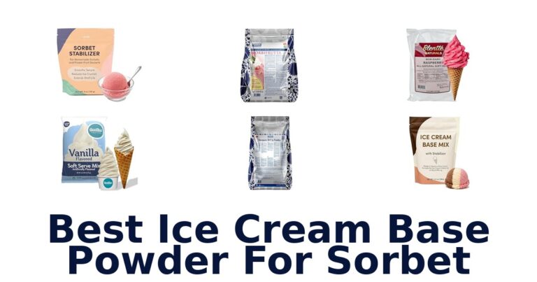 Best Ice Cream Base Powder For Sorbet