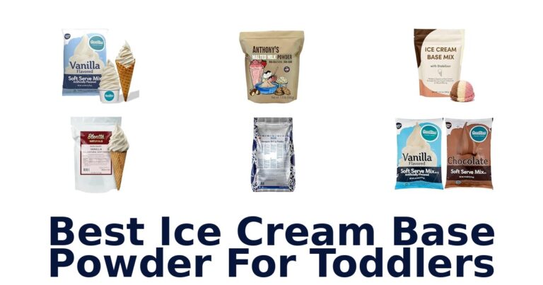 Best Ice Cream Base Powder For Toddlers