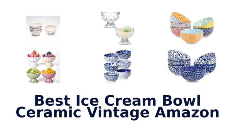 Best Ice Cream Bowl Ceramic Vintage Amazon