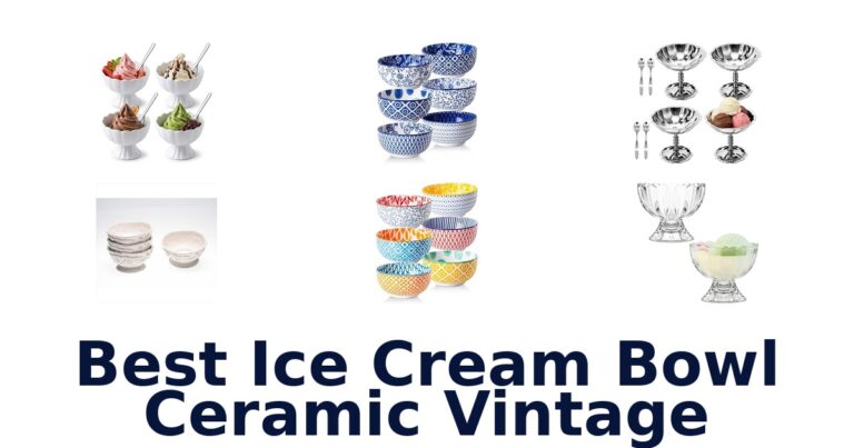 Best Ice Cream Bowl Ceramic Vintage