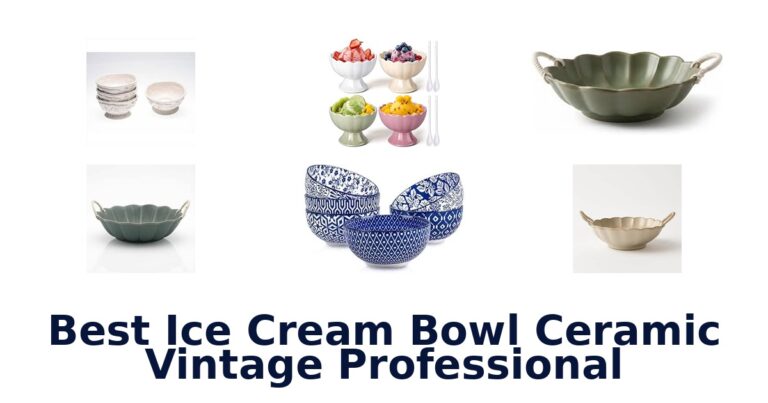 Best Ice Cream Bowl Ceramic Vintage Professional