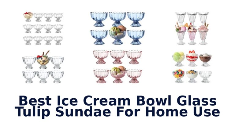 Best Ice Cream Bowl Glass Tulip Sundae For Home Use