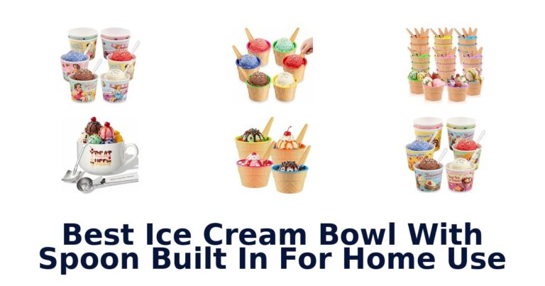 Best Ice Cream Bowl With Spoon Built In For Home Use