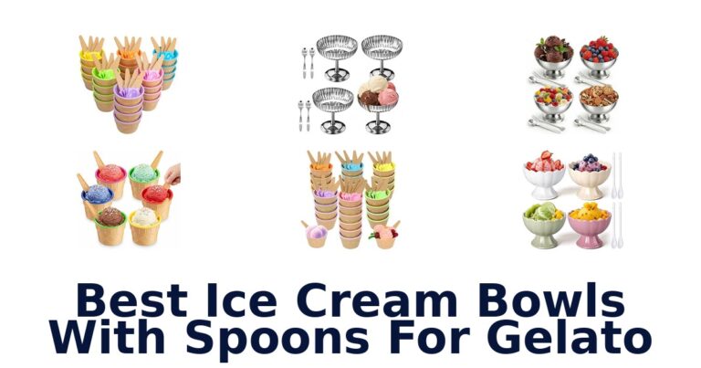 Best Ice Cream Bowls With Spoons For Gelato Best Ice Cream Bowls With Spoons For Gelato