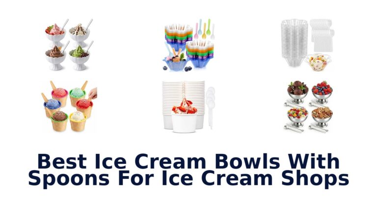 Best Ice Cream Bowls With Spoons For Ice Cream Shops
