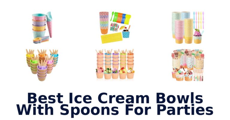 Best Ice Cream Bowls With Spoons For Parties Best Ice Cream Bowls With Spoons For Parties