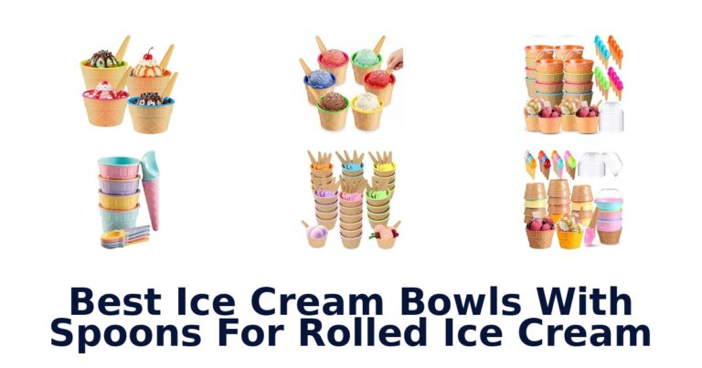 Best Ice Cream Bowls With Spoons For Rolled Ice Cream Best Ice Cream Bowls With Spoons For Rolled Ice Cream