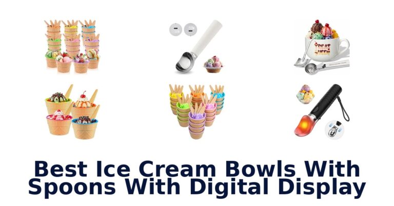 Best Ice Cream Bowls With Spoons With Digital Display Best Ice Cream Bowls With Spoons With Digital Display