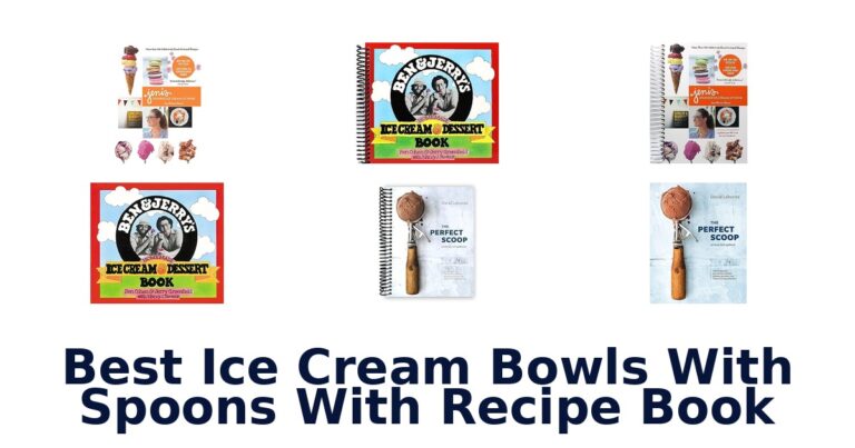 Best Ice Cream Bowls With Spoons With Recipe Book Best Ice Cream Bowls With Spoons With Recipe Book