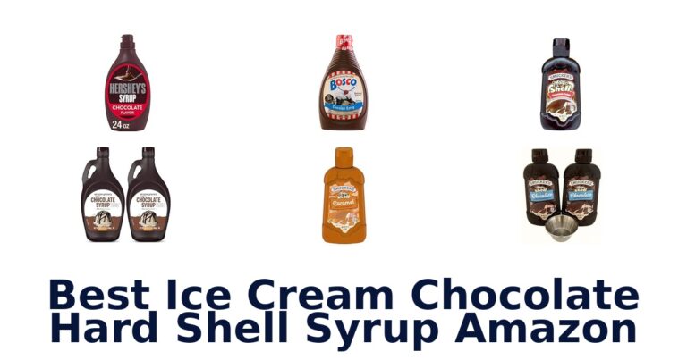 Best Ice Cream Chocolate Hard Shell Syrup Amazon
