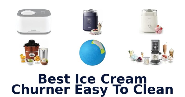 Best Ice Cream Churner Easy To Clean