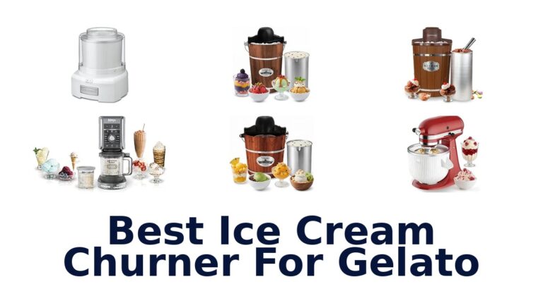Best Ice Cream Churner For Gelato