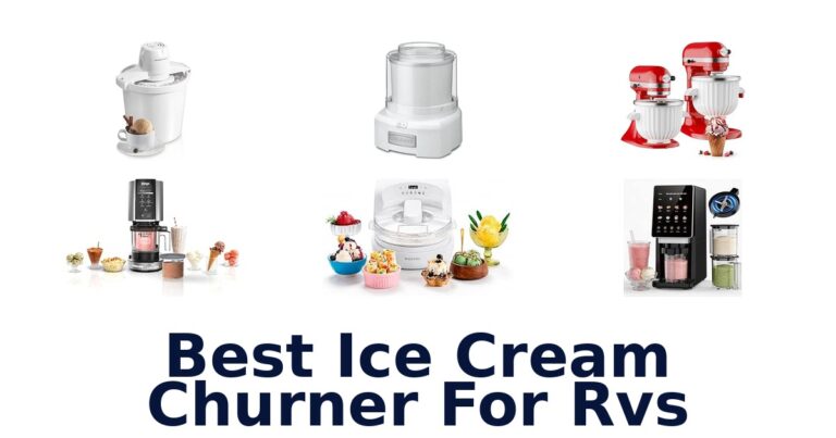 Best Ice Cream Churner For Rvs