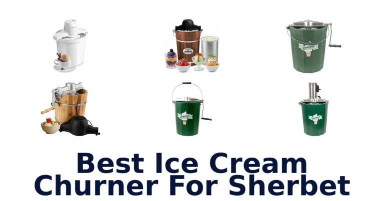 Best Ice Cream Churner For Sherbet