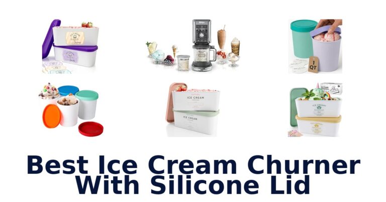 Best Ice Cream Churner With Silicone Lid