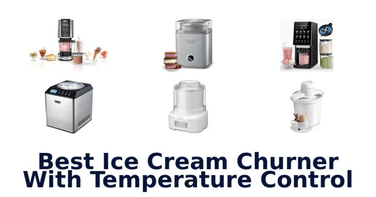 Best Ice Cream Churner With Temperature Control
