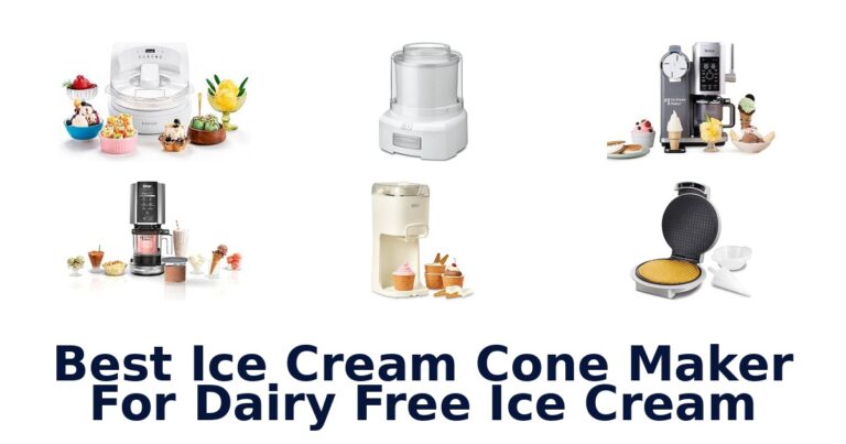 Best Ice Cream Cone Maker For Dairy Free Ice Cream Best Ice Cream Cone Maker For Dairy Free Ice Cream