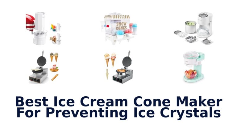 Best Ice Cream Cone Maker For Preventing Ice Crystals Best Ice Cream Cone Maker For Preventing Ice Crystals