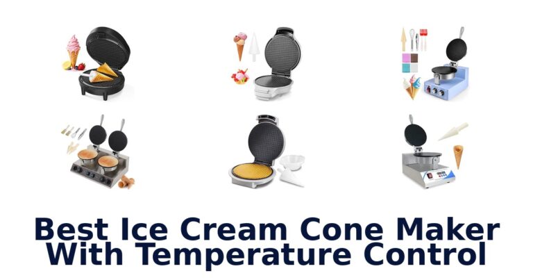 Best Ice Cream Cone Maker With Temperature Control
