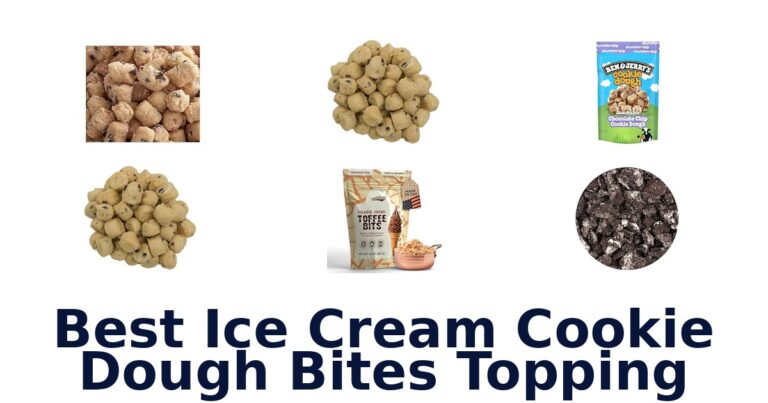 Best Ice Cream Cookie Dough Bites Topping